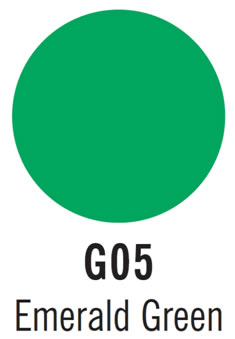copic marker color emerald green g05